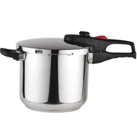 01opprapl06 Magefesa Practika Plus 6.3 Quart 18/10 Stainless Steel Stovetop Pressure Cooker