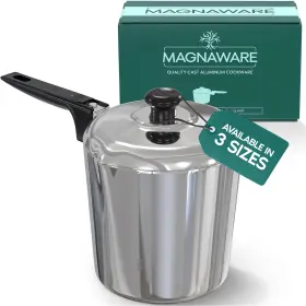 Sauce4qt Magnaware Cast Aluminum Sauce Pan With Lid 4 Quart Multipurpose Lightweight Saucepan