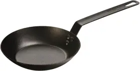 Manufacturing Company 445009244285 Carbon Steel Skillet Pre-seasoned 8-inch