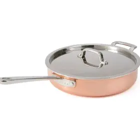 Martha Stewart 085081174680 New Signature 3.5 Quart Tri-ply Stainless Steel Copper 11 Inch Saute Pan