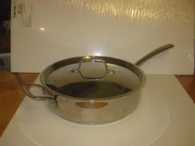 10579 Martha Stewart Professional 12 Inch 5 Quart Skillet Stainless Cellar Macys Exclusively