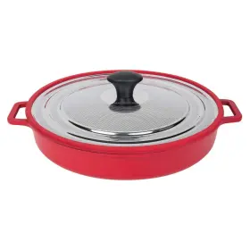 Masterpan 628110626127 Non-stick Stovetop Oven Grill Pan With Heat-in Steam-out Lid Nonstick Cookwa