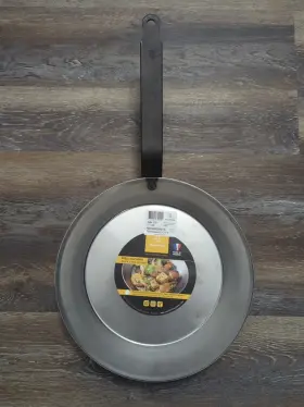 062004 Matfer Bourgeat Black Carbon Steel Fry Pan 11 Inch 28 Cm New Professional