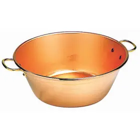 303036 Matfer Bourgeat Solid Copper Maslin Pan 10 Quart