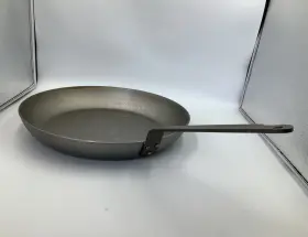 365132 Mauviel Msteel Black Carbon Natural Nonstick Frying Pan 12.6-in