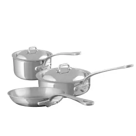 5200.20 Mauviel Mftcook Stainless Steel 5 Piece Cookware Set