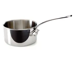 5210.12 Mauviel Mftcook 0.9 Quart Stainless Steel Saucepan