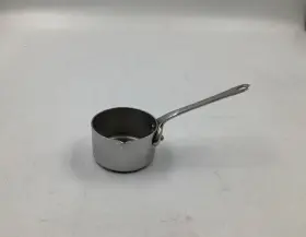 527006 Mauviel Mftminis 1 Mm Stainless Steel Mini Sauce Pan With Pouring Edge 2-in