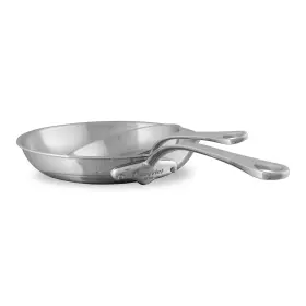 Mauviel 574904090001 Mfturban 4 Tri-ply Polished Stainless Steel 2-piece Frying Pan Set With C