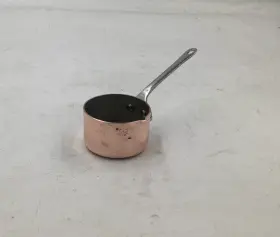 610105 Mauviel Mftminis Copper And Stainless Steel Mini Sauce Pan 2-in