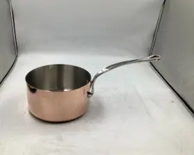 Mauviel 611016 Mftheritage 150 S Polished Copper And Stainless Steel Sauce Pan. 1.8-qt