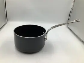 861016 Mauviel Mstone 3 Sauce Pan With Lid And Cast Stainless Steel Handle 1.8-qt