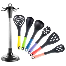 Megachef 860000105330 Nylon Tool Cookware Utensil Set 7 Piece Assorted Multicolor