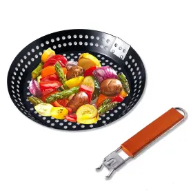 Mehe 742806832479 Grill Skillet Pizza Pan 12 Non-stick Perfect For Fry Chapati Cooking Ve