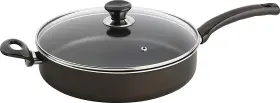 Ky2825teflon Mehtap 11.5 Inch Saute Pan With Lid And Two Handles Teflon Classic Nonstick Frying