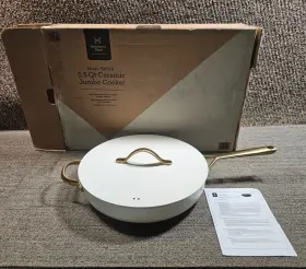 990138186 Members Mark 5.5-quart Modern Ceramic Jumbo Cooker Cream