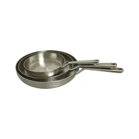 990418669 Members Mark 3-piece Modern Tri-ply Fry Pan Set