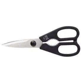 M33042p Mercer Cutlery Kitchen Shears 8 In L Black Handle