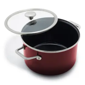 Cc005474-001 Merten & Storck European Crafted Steel Core Enameled Cookware 6.3 Quart Stock Pot With Lid Indu