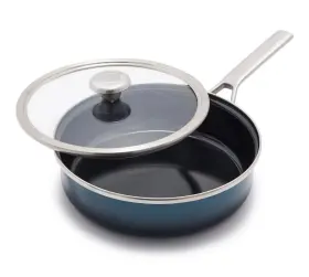 Cc005478-001 Merten & Storck And European Crafted Steel Core Enameled Cookware 3 Quart Saute Pan Nib