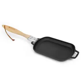 F-bgg8246-bk1 Mimiuo Cast Iron Sizzler Pan For Pizza Oven And Grill 14 Inch Non-stick Sizzl
