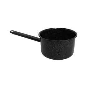 Mirro 094046107106 Enamel Sauce Pan 2 Qt Black
