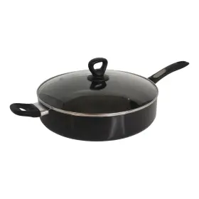 A79782 Mirro 971477629929 Get A Grip Aluminum Nonstick Jumbo Cooker Deep Fry Pan With Glass Lid Cov