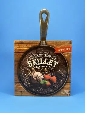 Modern Gourmet Foods 732346462074 The Cast Iron Mini 5ftft Skillet Baking Kit - Brownie Mix New
