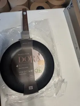 Dorp32qb101 Mopita Inch Dora 12.6 / 32 Cm. Non Stick Aluminum Fry Pan Wood Handle