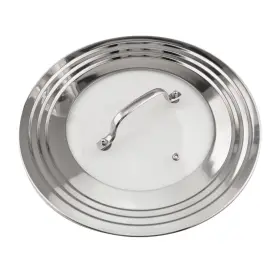 001gz Morikavo Stainless Steel Universal Lid For Pots Pans And Skilletsfits 7 To 12 Replaceme