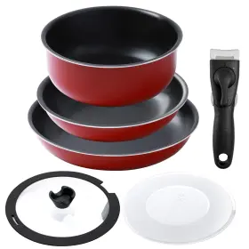 Motase 770561129532 6pcs Pots And Pans Set Nonstick Cookware Detachable Handle Inducti