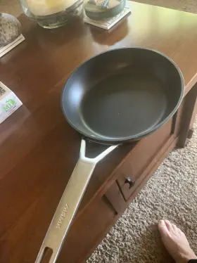 Msmk 618056774648 Small Frying Pan 8-inch Nonstick Durable Egg Omelet Skillet With Stay-cool