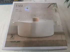 65716 Neoflam Open Box Fika Nonstick 4.0 Quart Stockpot Casserole With Lid