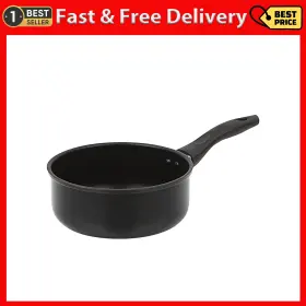 Ningbo Taioor Cookware Co. Ltd 313042652633 Mainstays 2 Quart Non-stick Aluminum Saucepan Black