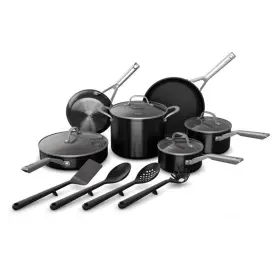 C19700 Ninja Foodi Neverstick 14-piece Cookware Set Black