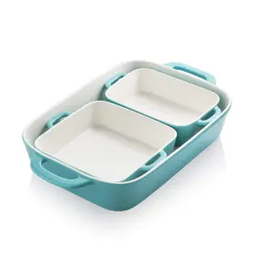 C39000a Ninja Sweejar Ceramic Bakeware Set Rectangular Baking Dish For Cooking Kitchen C