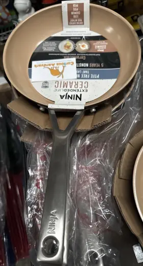 Cw50026 Ninja Neverstick Select 10 1/2-inch Fry Pan Dark Gray - New