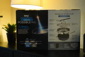 Cwl102bl Ninja Neverstick Premium Possiblepan Set Replaces 12 Cooking Tools Brand New
