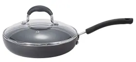 No 032406047501 Ultimate Hard Anodized Non-stick Cookware 10 Inch Deep Fry Pan Black