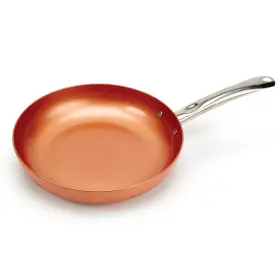 No 752356835668 Copper Chef 10 Inch Round Fry Pan With Glass Lid