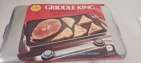 Nordic Ware 011172102300 Two Burner Griddle King Pan Heavy Duty Teflon