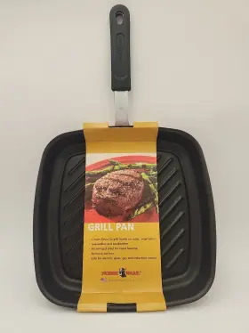 Nordic Ware 011172105318 Grill Pan 11 Inch Red Square Non Stick Aluminized Steel New Made In Usa