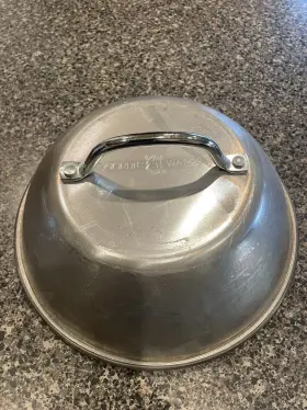 Nordic Ware 011172365798 High Dome Grill Lid Cheese Melting Aluminum Stainless Steel