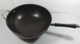 13821m Nordic Ware 12 Inch Wok With Helper Handle Apx 6 Deep Nonstick