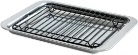 42212 Nordic Ware Naturals 2 Piece Compact Pan Set Toaster 2-piece Natural