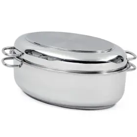 100021602 Norpro Stainless Steel Roaster 12qt