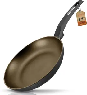 Prtnccw12mfp Nutrichef 9.5ftft Medium Fry Pan - Non-stick Stylish Kitchen Cookware Standard