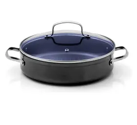 31438 Nuwave Forged Lightweight Nonstick 10.5 Inch Grill Pan With Lid Healthy G10 Dural