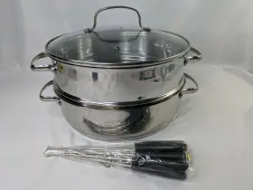 32003a Nuwave Precision Induction Cookware 3.5 Quart Multi Purpose Stainless Pot