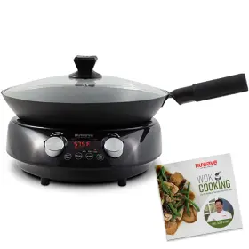 F-575 Nuwave 652185308022 Mosaic Induction Wok Precise Temp Controls 100 F In 5 Hei